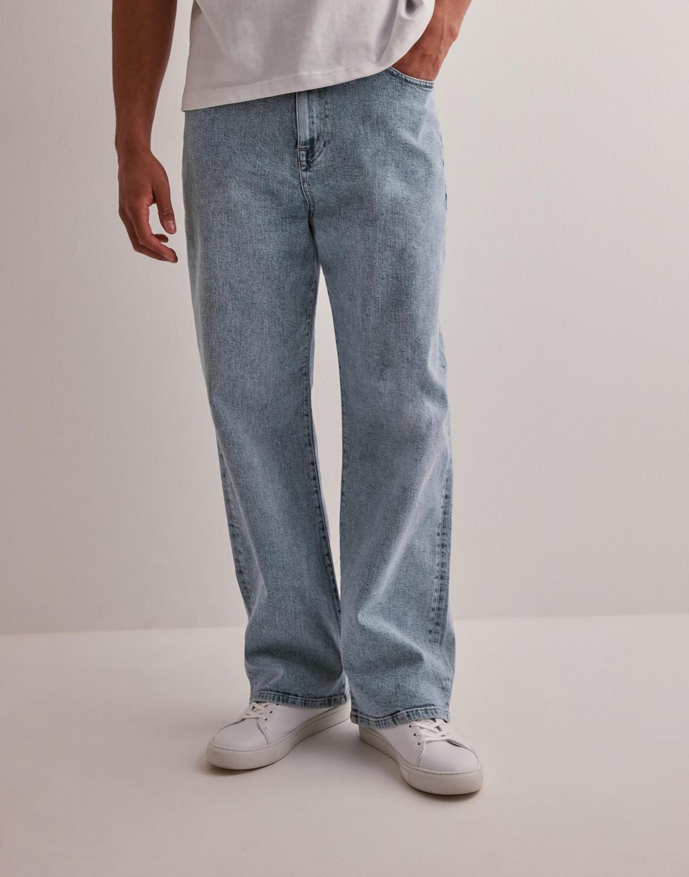 Que Sera Sera Luke Loose Jeans Blue