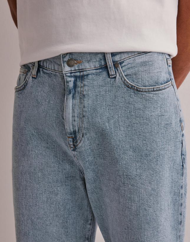 Que Sera Sera Luke Loose Jeans Blue