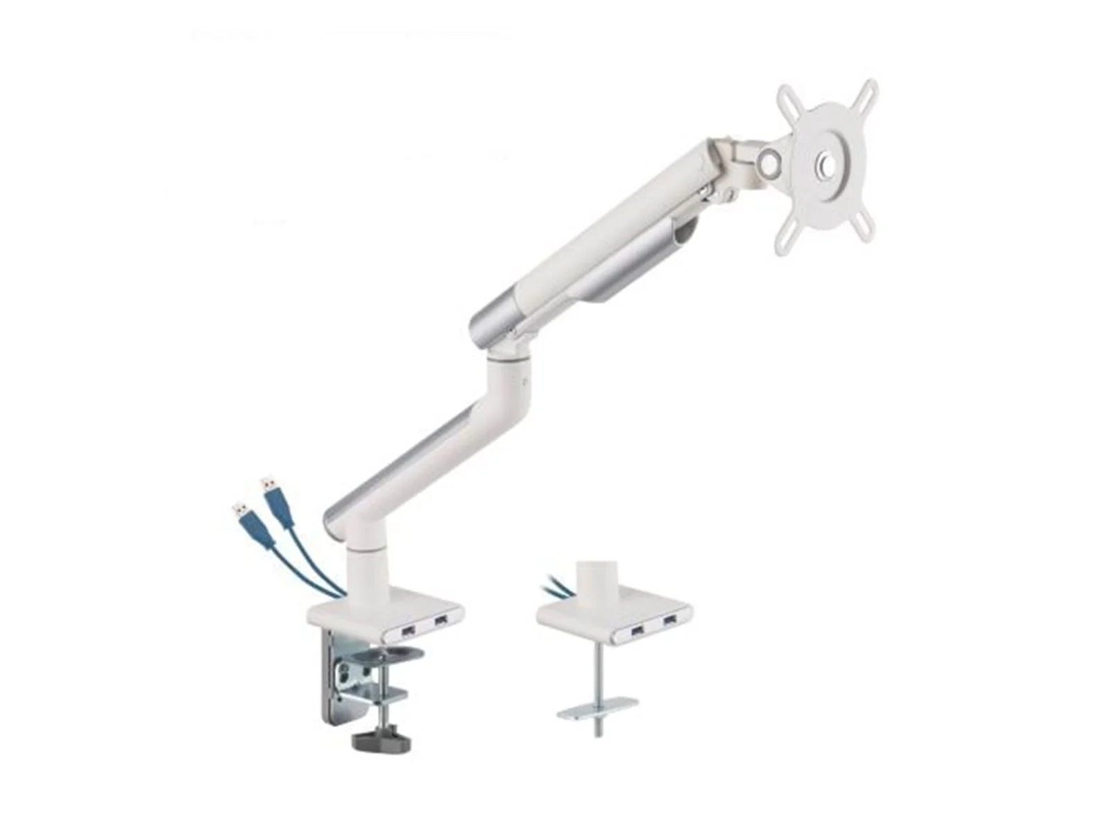 DUTZO Vitt Skärmstativ för 17–32 Tum