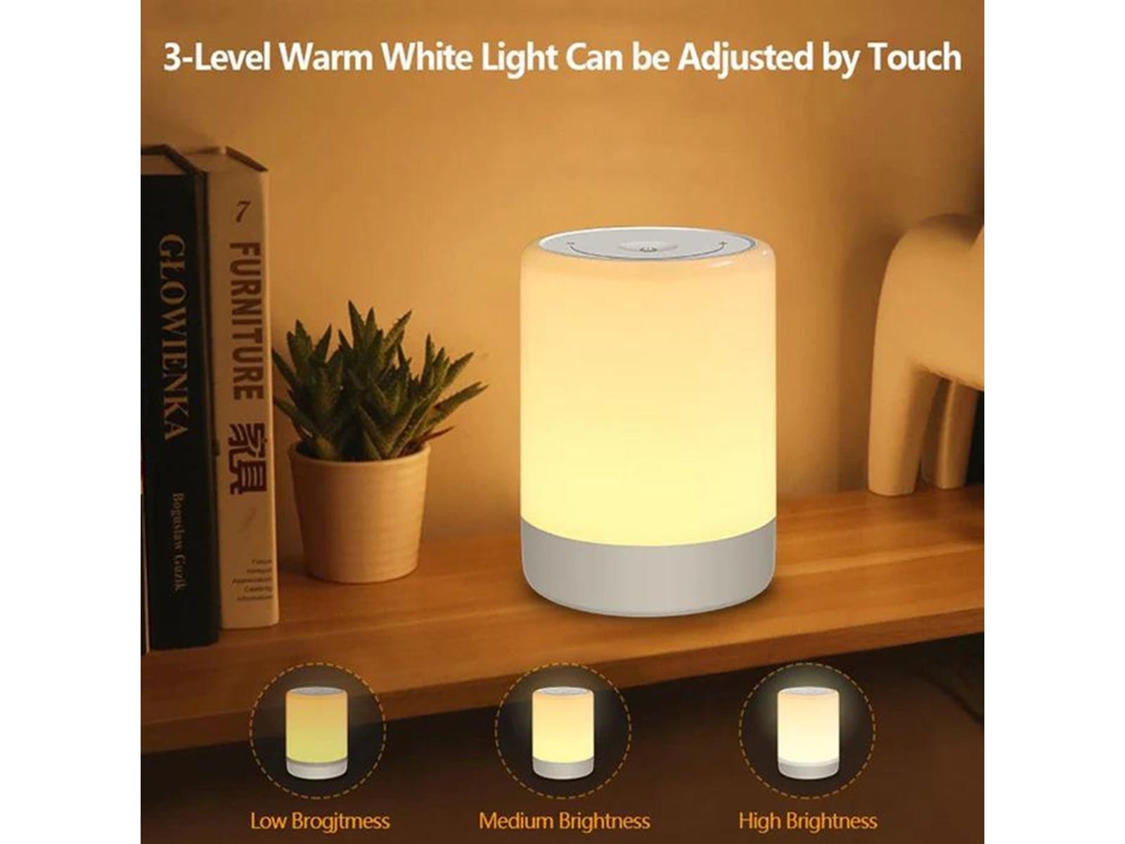 Lippa Colourful Touch Night Light