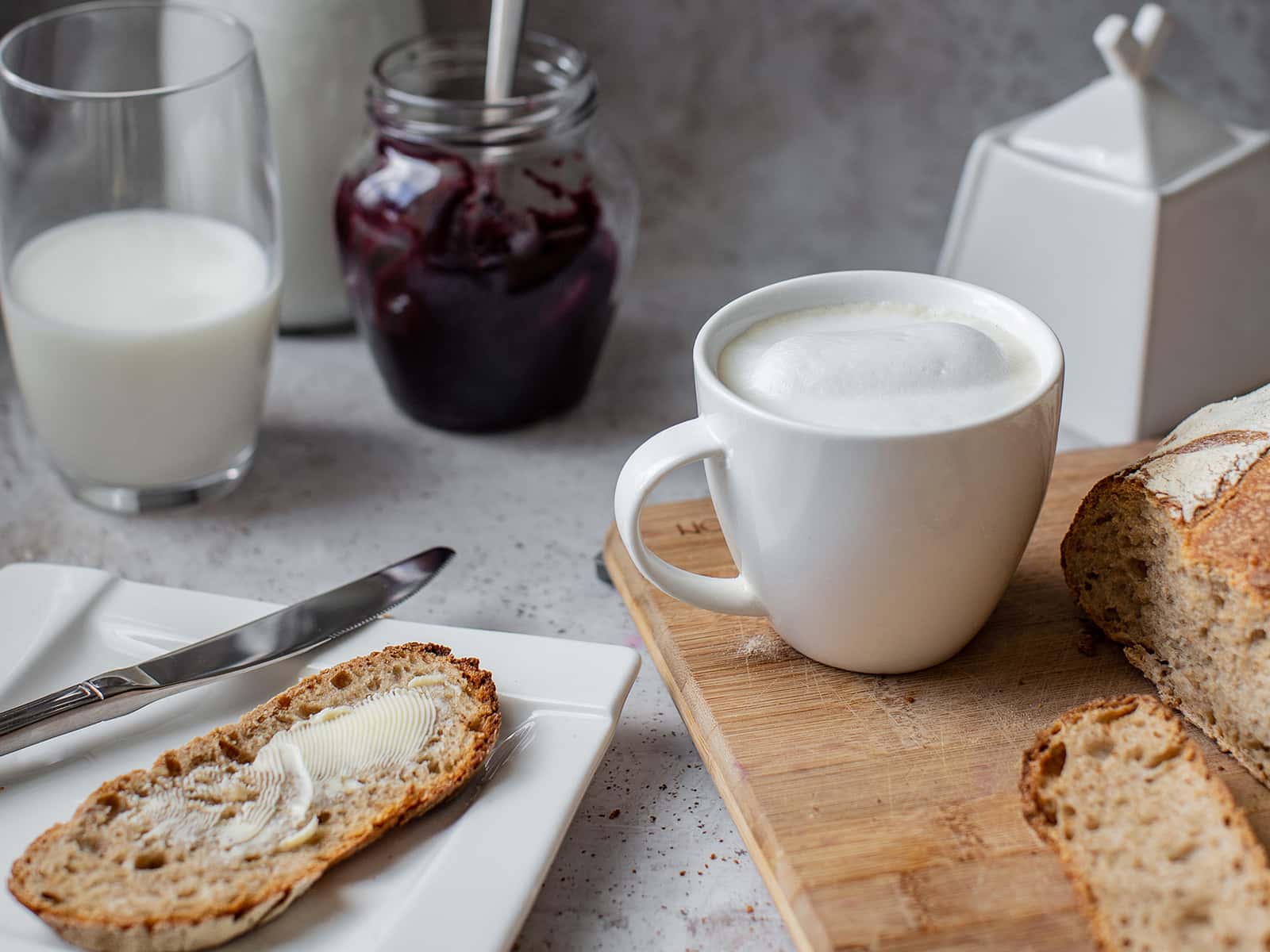 Matservis Harena 19 delar svart