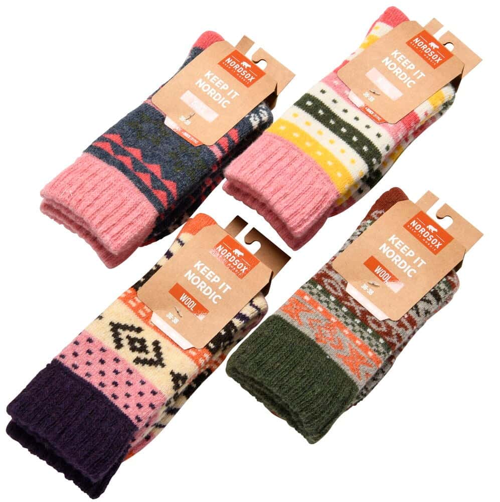 Kvalitetsstrumpor Nora för Vardag