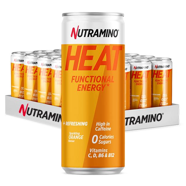 Nutramino HEAT Orange 24x330ml Energidryck