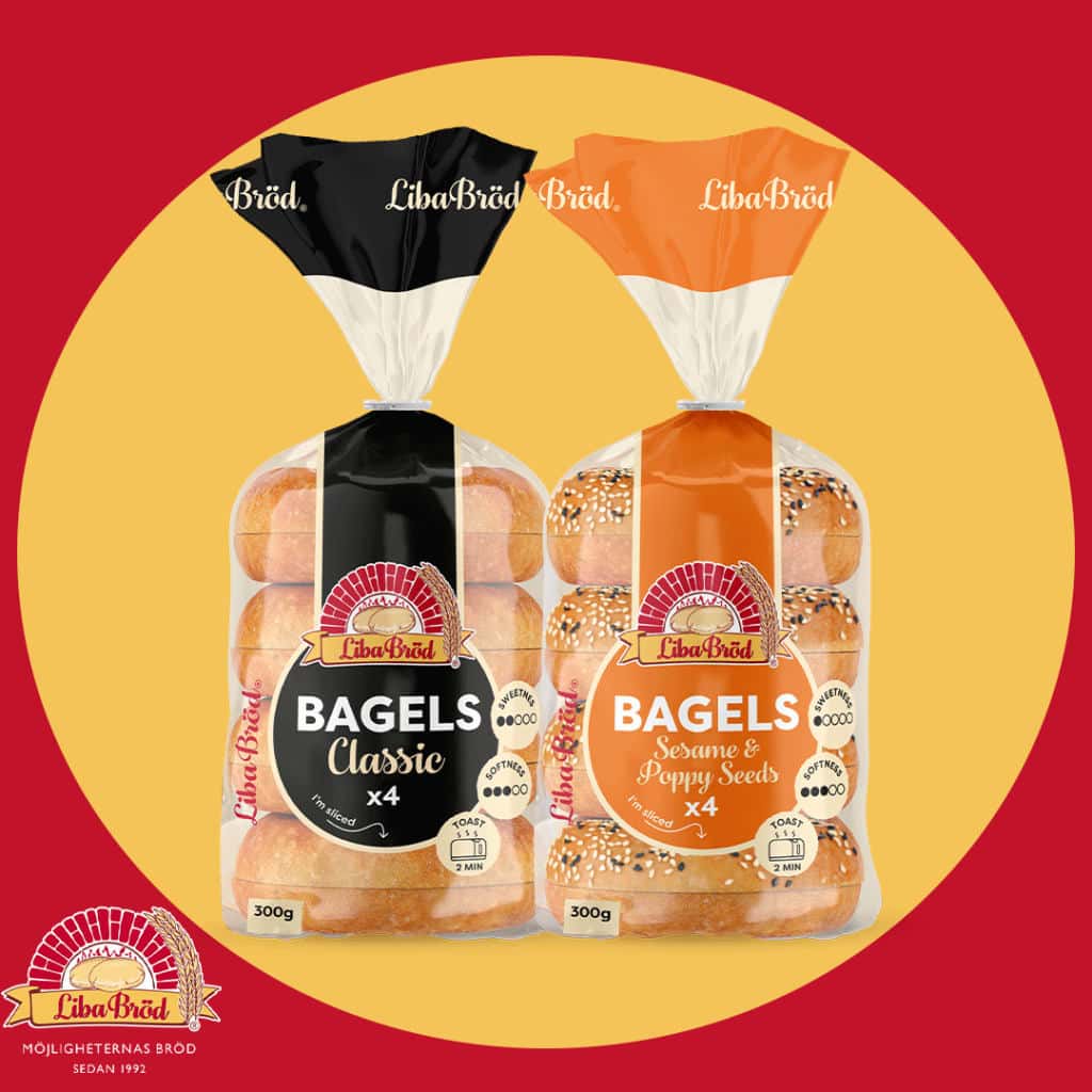 2 kr Cashback på Liba Bagels