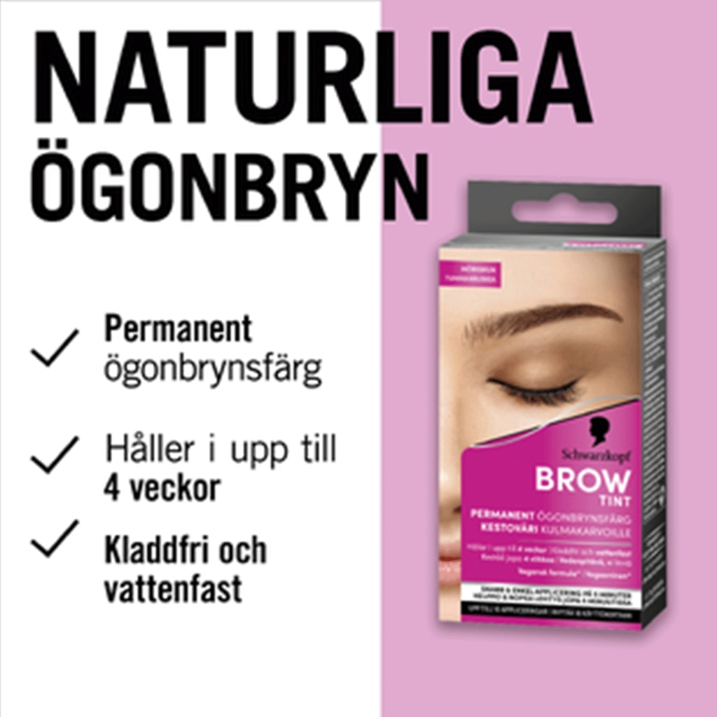 50 % Cashback på Schwarzkopf Ögonbrynsfärg