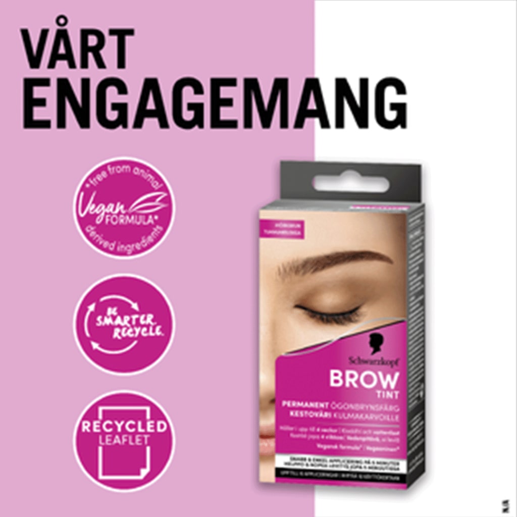 50 % Cashback på Schwarzkopf Ögonbrynsfärg