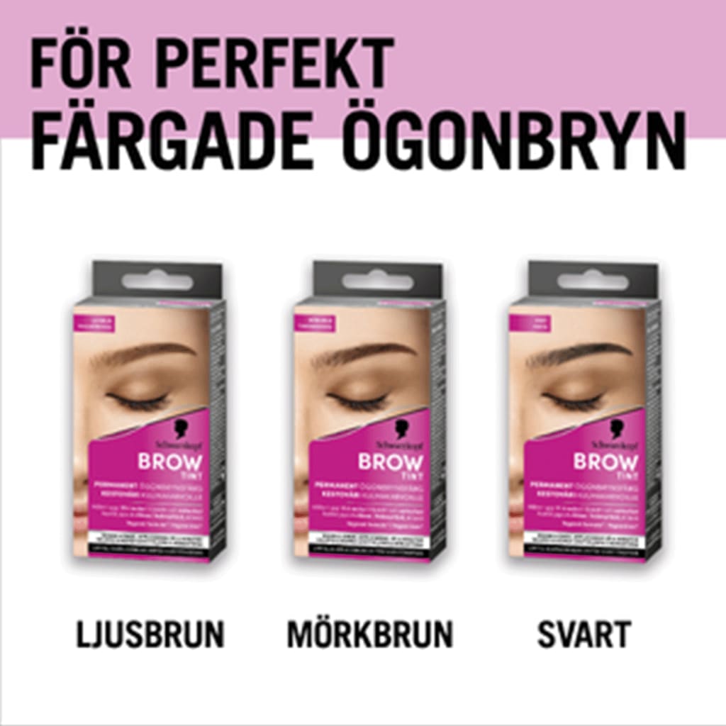 50 % Cashback på Schwarzkopf Ögonbrynsfärg