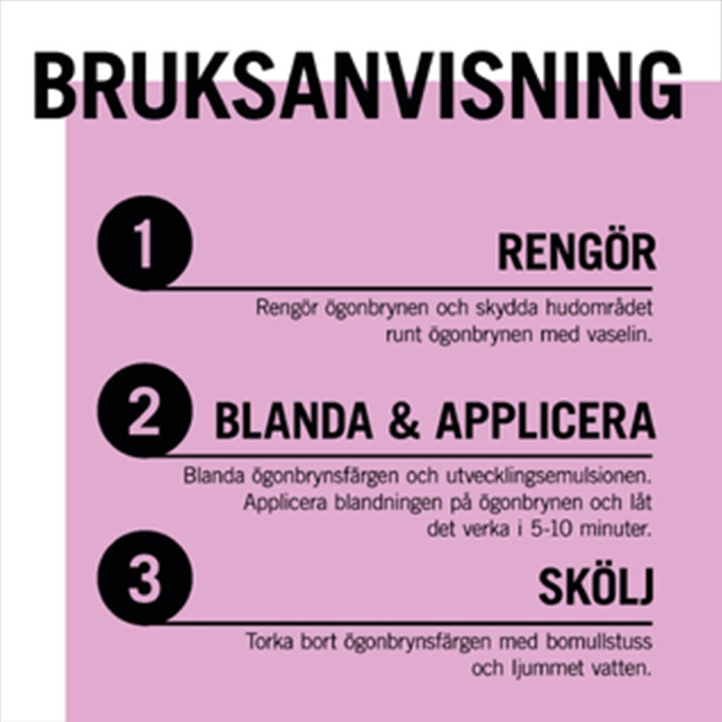 50 % Cashback på Schwarzkopf Ögonbrynsfärg