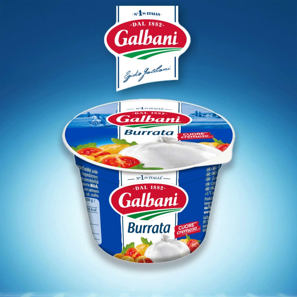 5 kr Cashback på Galbani Burrata 150 g