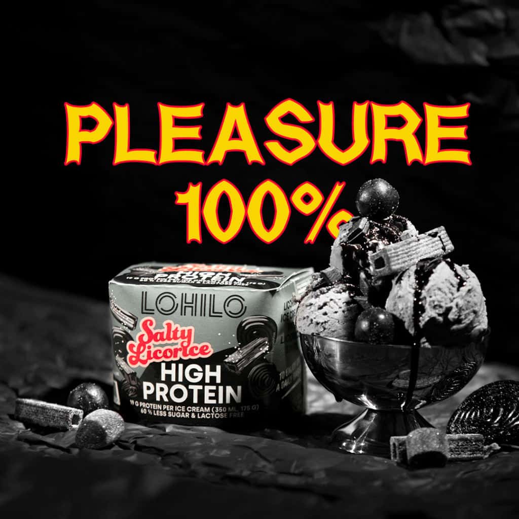 10 kr Cashback på LOHILO Proteinglass 350 ml