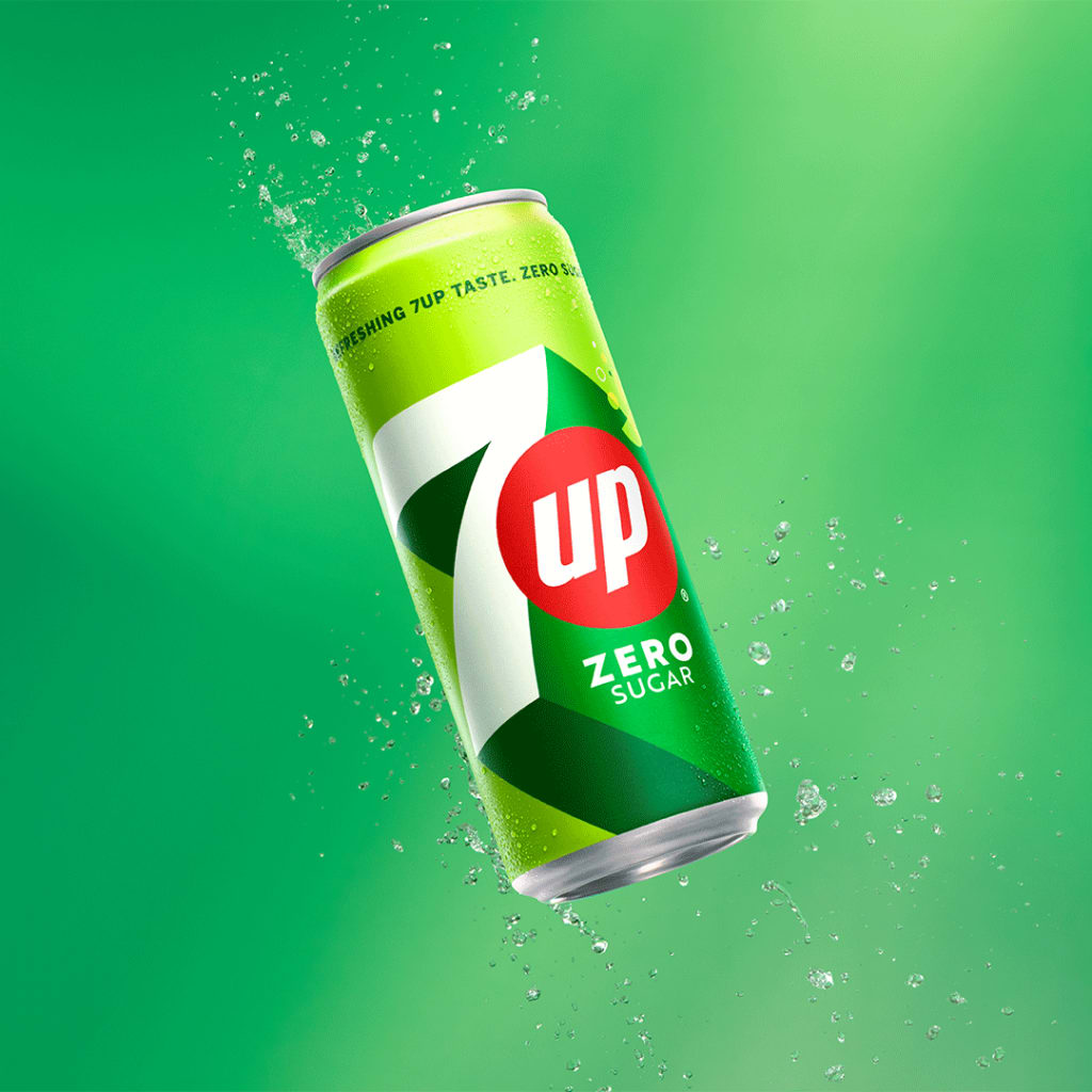50 % Cashback på 7up Zero & Regular 33 cl