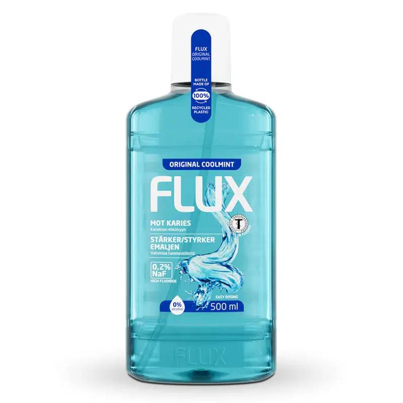 Flux Original Coolmint fluorskölj 500 ml