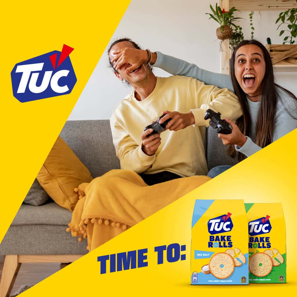 8 kr Cashback på TUC Bake Rolls 150 g