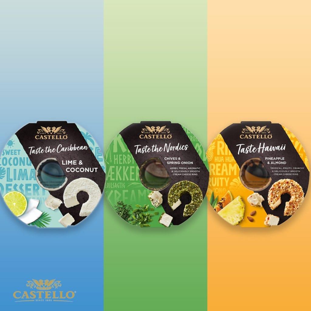 10 kr cashback på Castello färskost 125 g