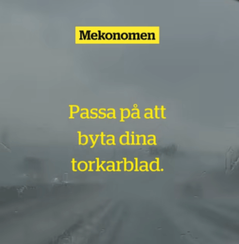 25 % på Bosch torkarblad fram för Mekonomen-medlemmar