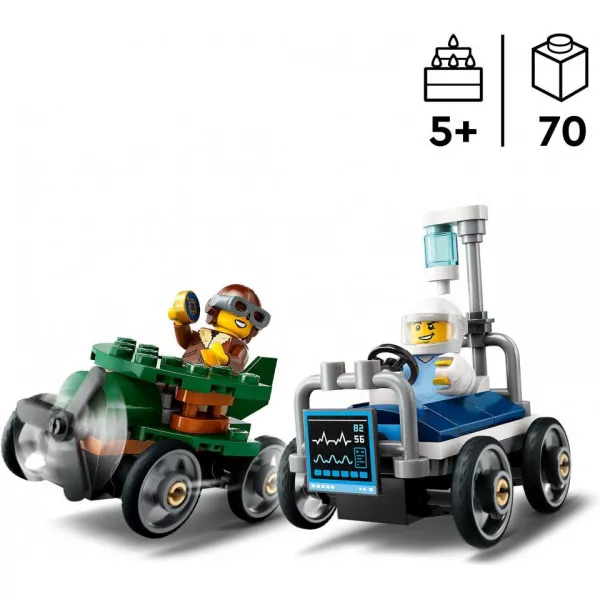 LEGO City 60459 Flygplans- och Racingset
