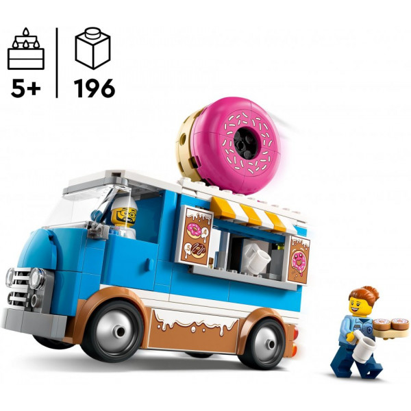 LEGO City 60452 Donutbil Set