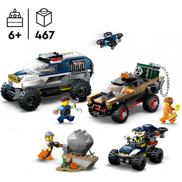 LEGO City 60449 Polisinsats med Polisbil