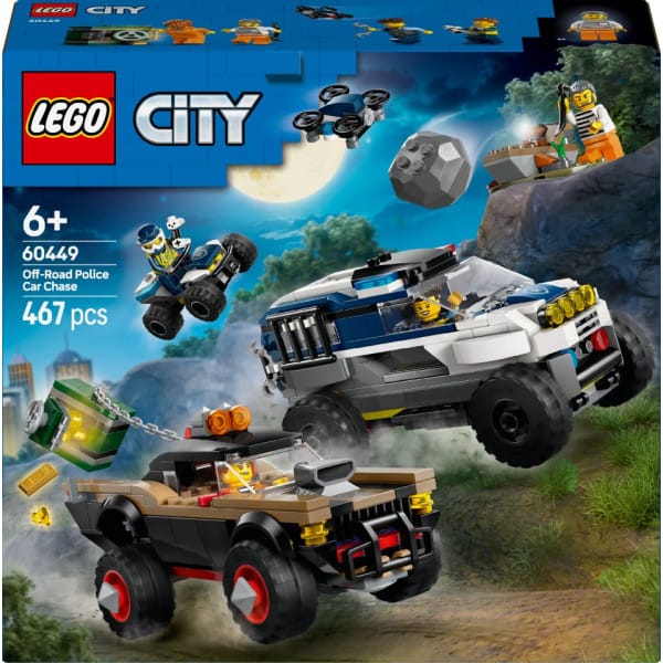 LEGO City 60449 Polisinsats med Polisbil