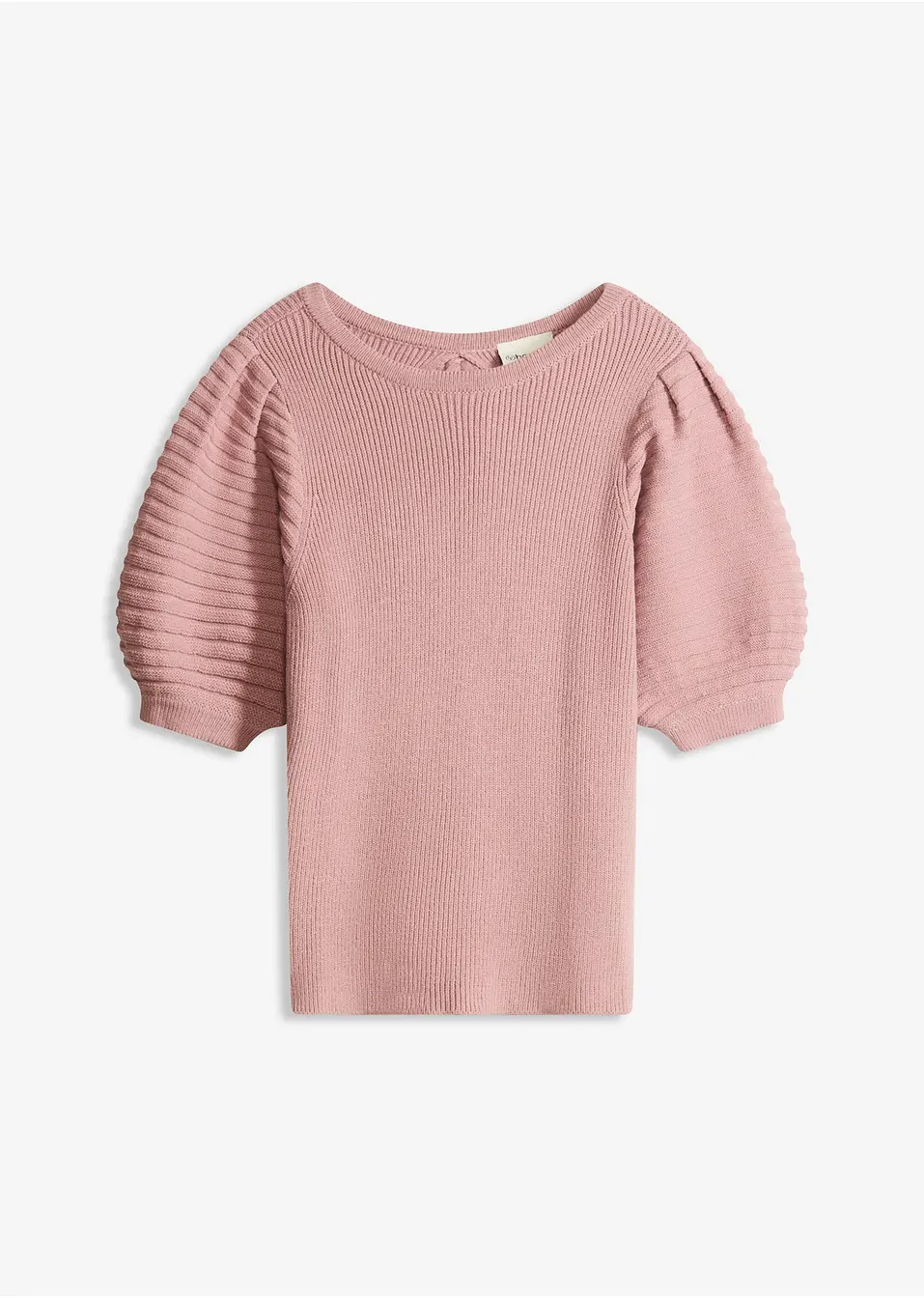 Elegant feminin tröja med puffärmar