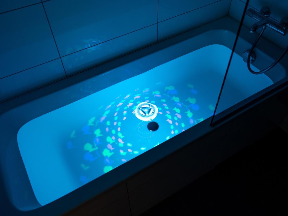 Fishworld Badkarslampa från Spralla