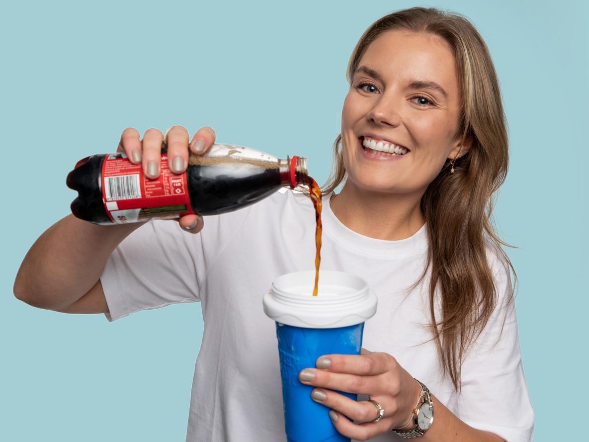 Reusable Slush Ice Drink Cup