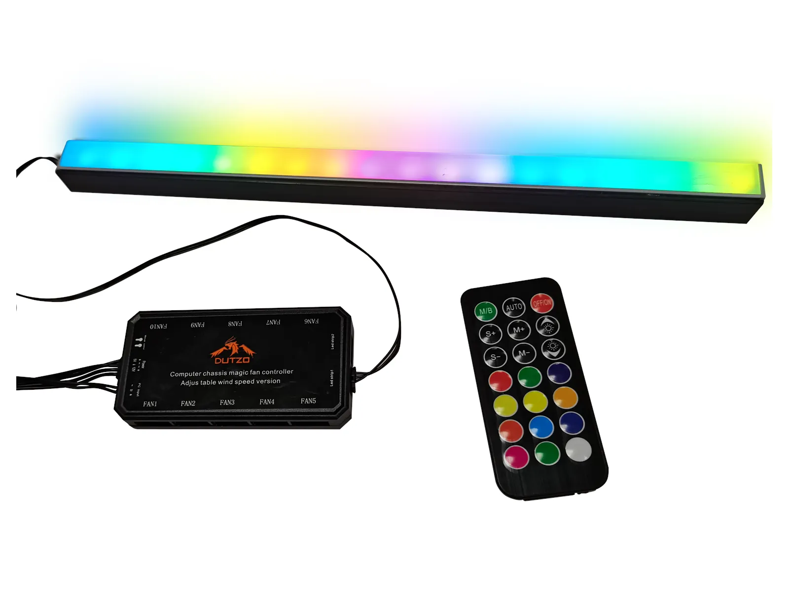 DUTZO Premium 30cm RGB Light Strip Set