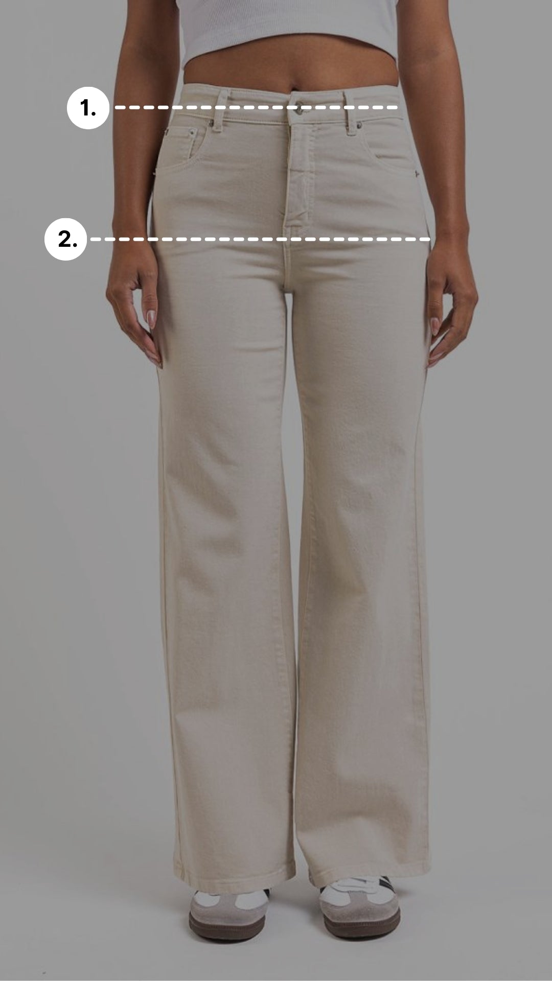 Claire 01 High Bootcut Jeans