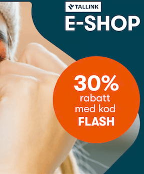 Upp till 30 % rabatt hos Tallink E-SHOP Sverige
