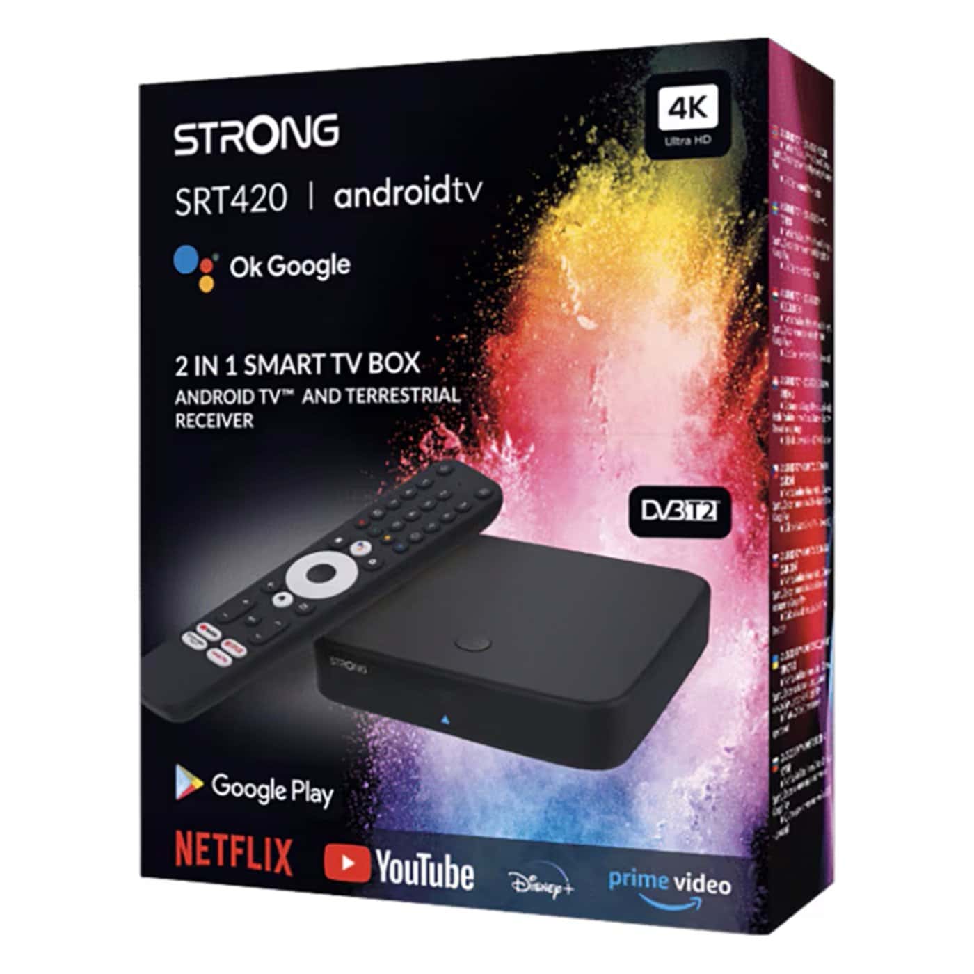 Strong Android TV-box SRT 420 med DVB-T2