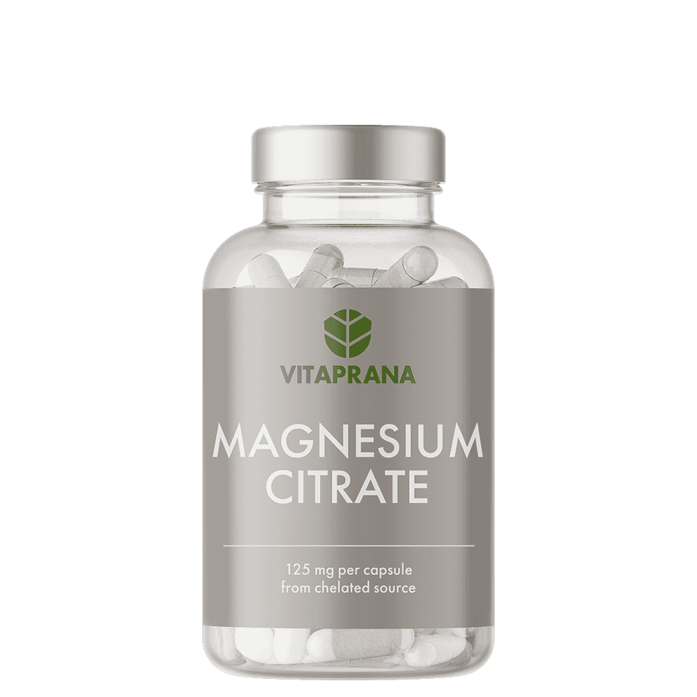 Magnesiumglycinat 120 Kapslar Premium