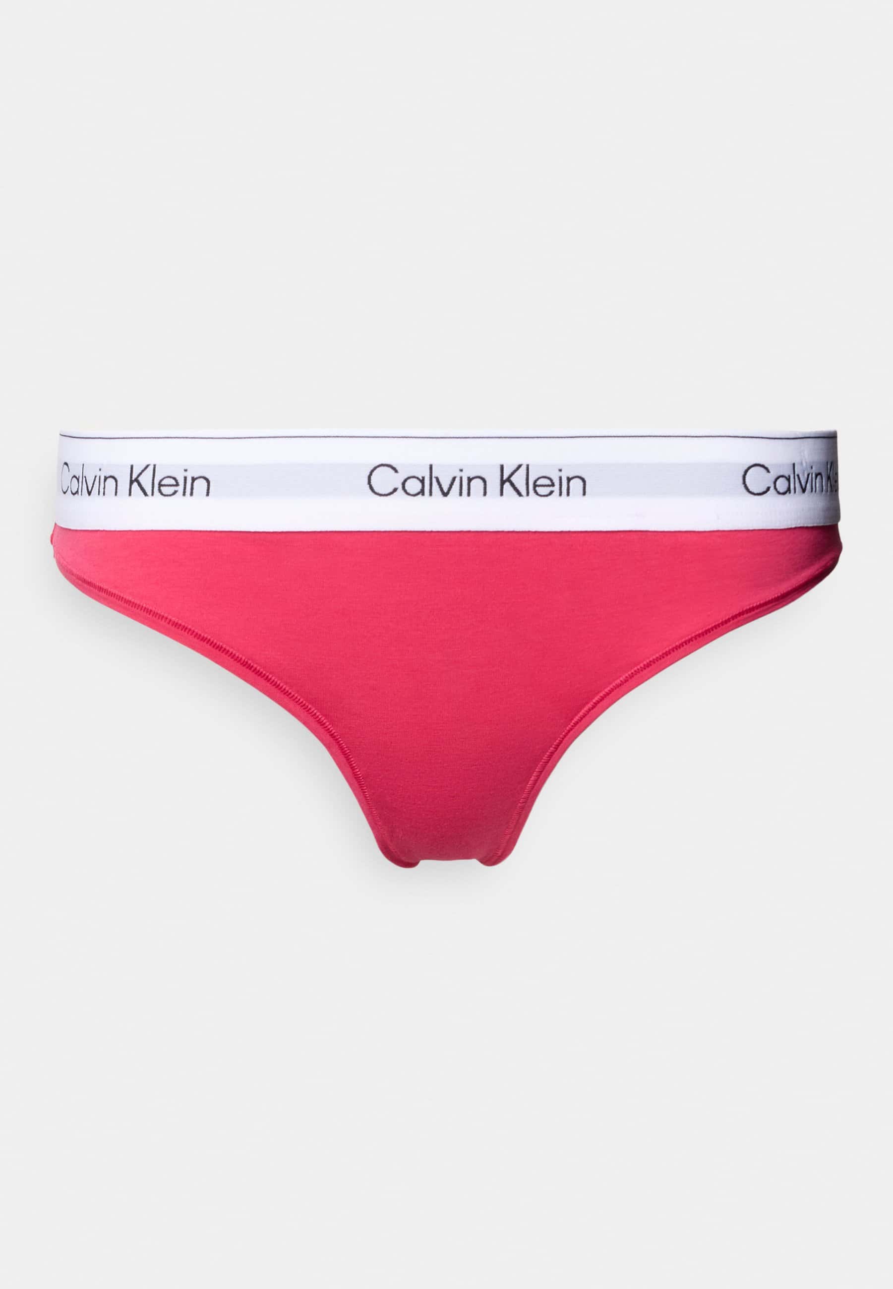 Calvin Klein Cotton Modal Thong Black