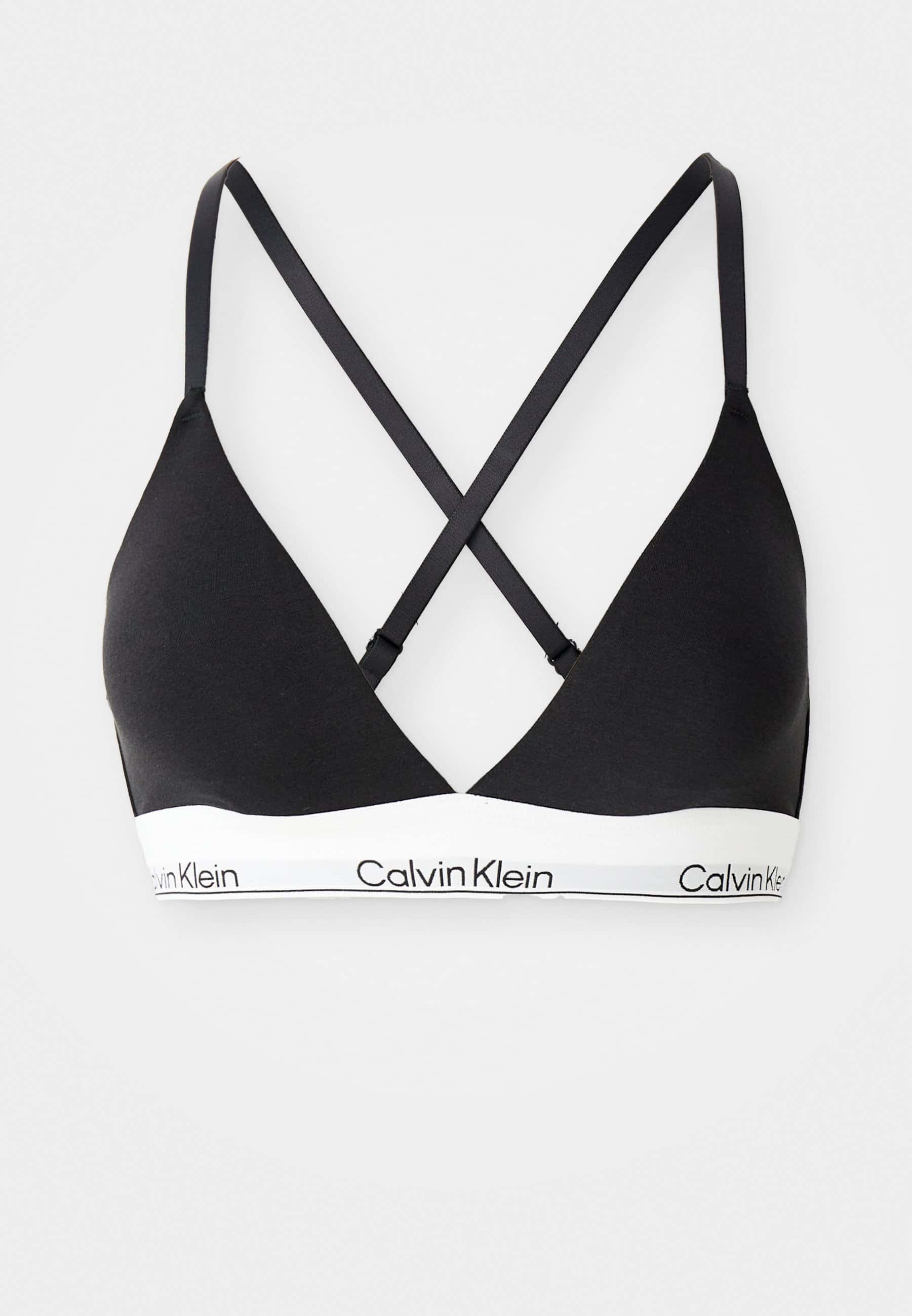 Calvin Klein Cotton Modal Thong Black