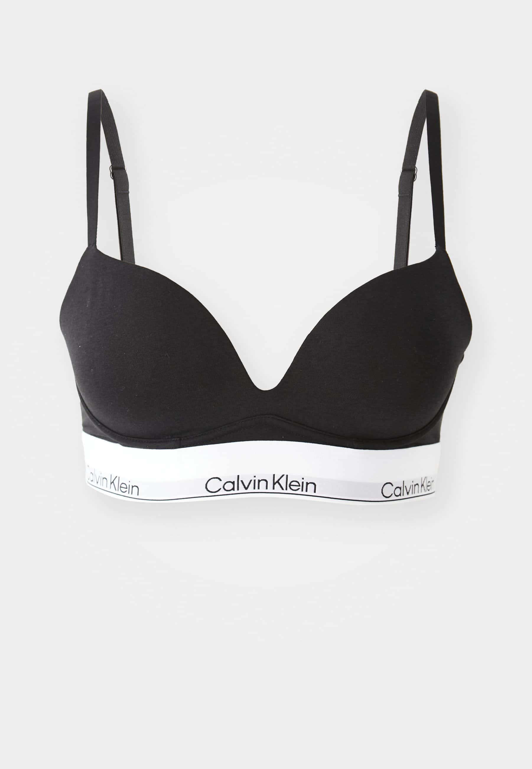 Calvin Klein Cotton Modal Thong Black