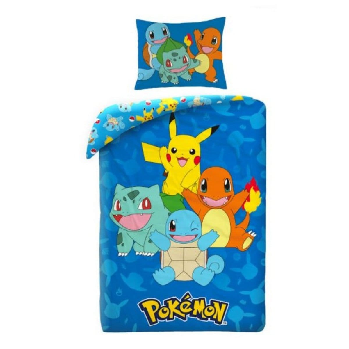 Pokémon® Starter Sängkläder Blå