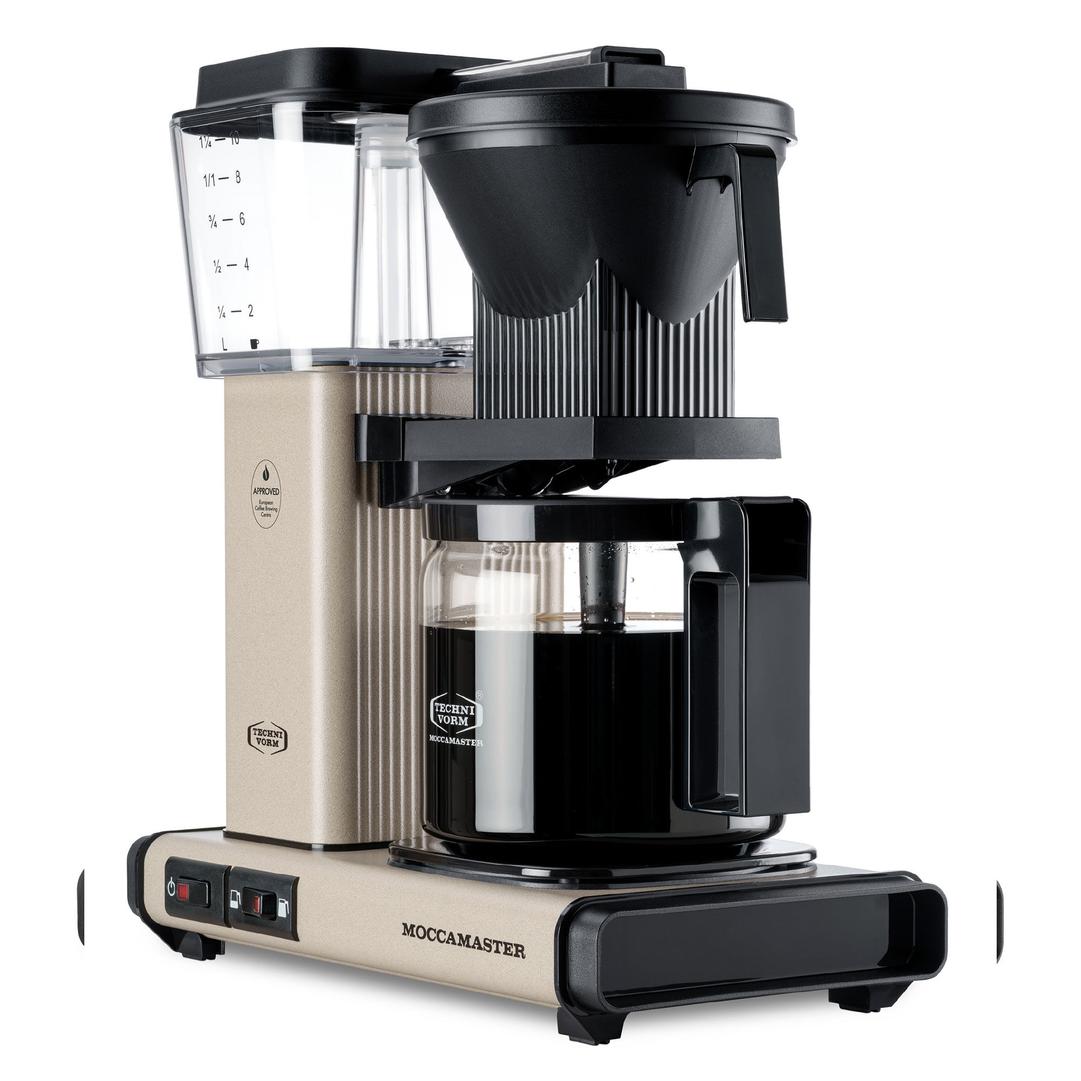 Moccamaster Optio Kaffebryggare Sandstone