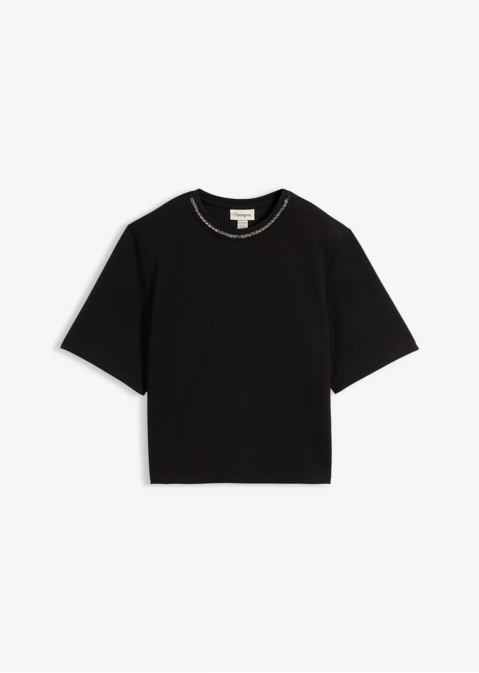 Elegant oversizetopp med dekorativ ringning