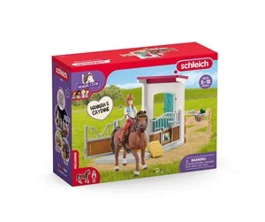 Schleich Horse Club Hästbox med Hannah & Cayenne