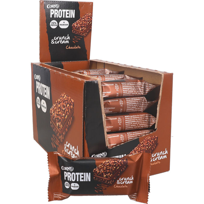 Proteinbar Crunch & Cream 24-pack, 24 x 35 g.