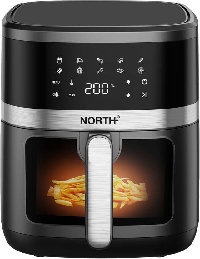North Airfryer 205004 Svart