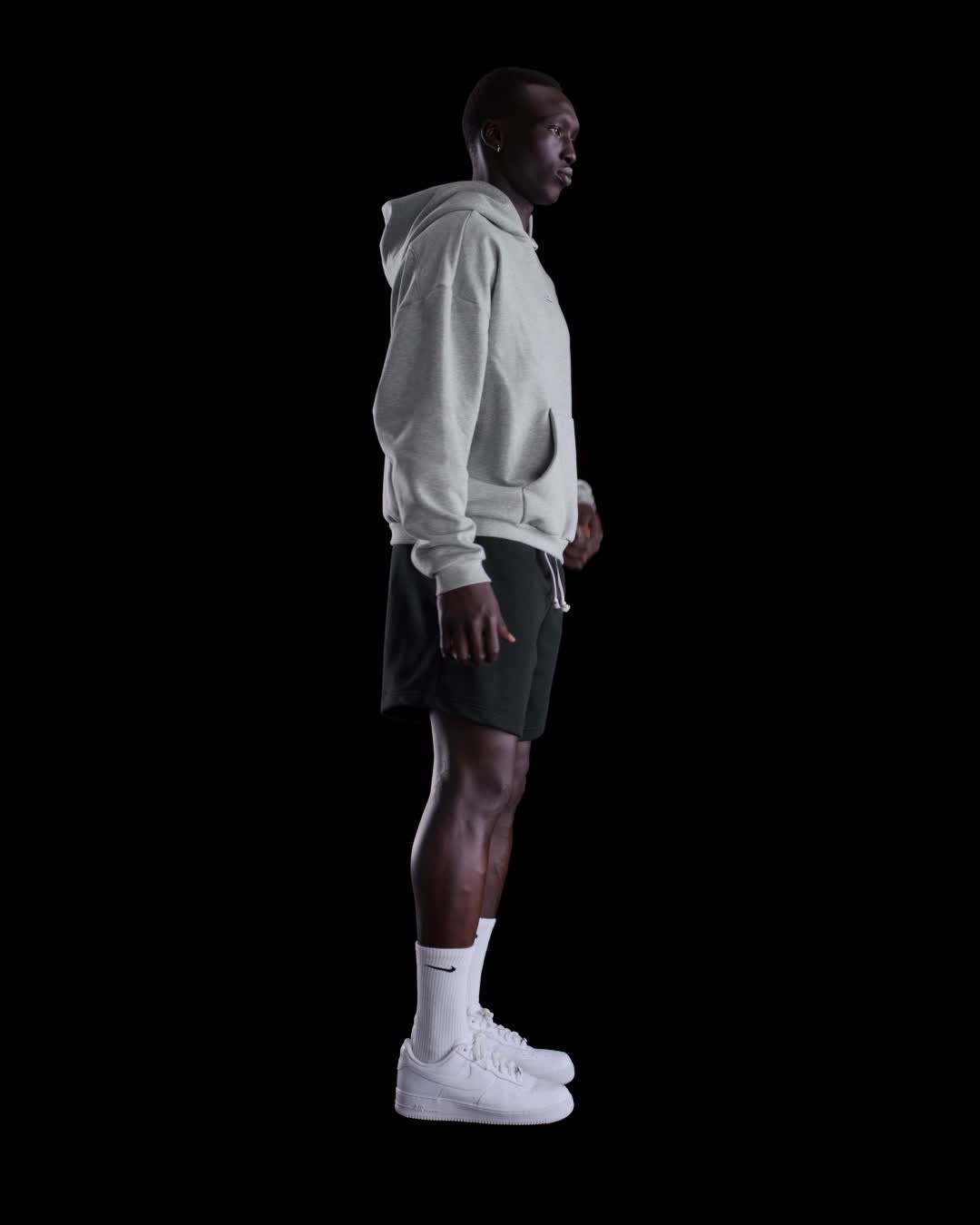 Nike Therma-FIT Standard Issue Baskethuvtröja