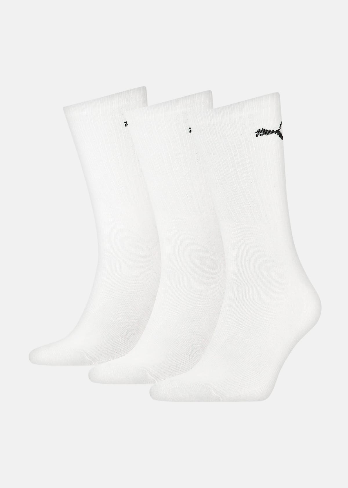 PUMA Unisex Crew Socks 3-Pack