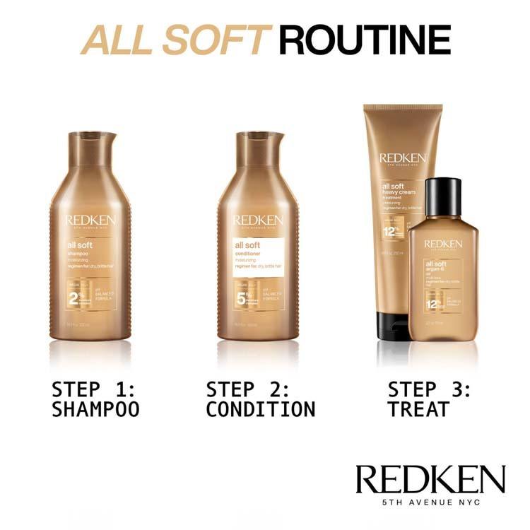 Redken All Soft Shampoo 500ml
