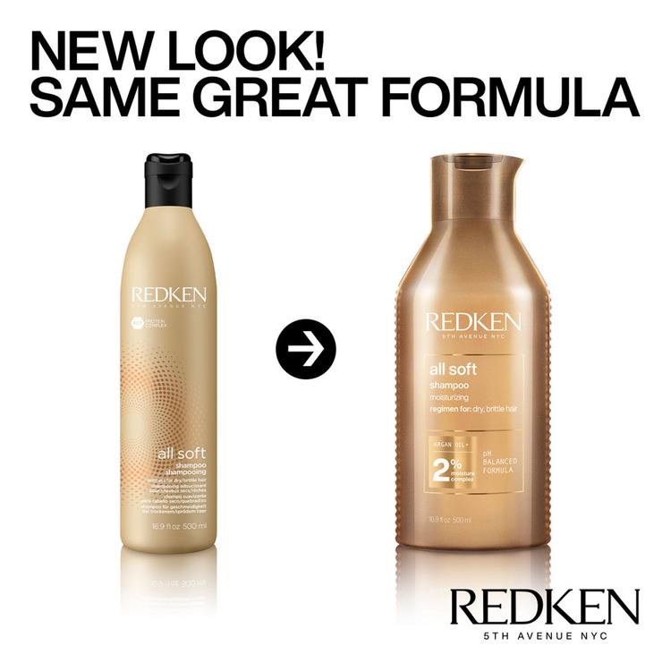 Redken All Soft Shampoo 500ml