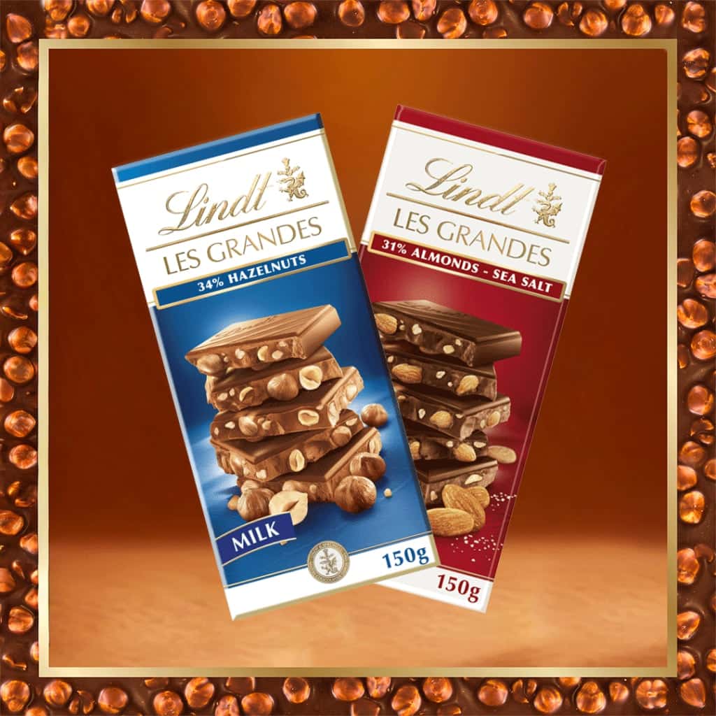 10 kr Cashback på Lindt LES GRANDES ( gäller alla smaker )