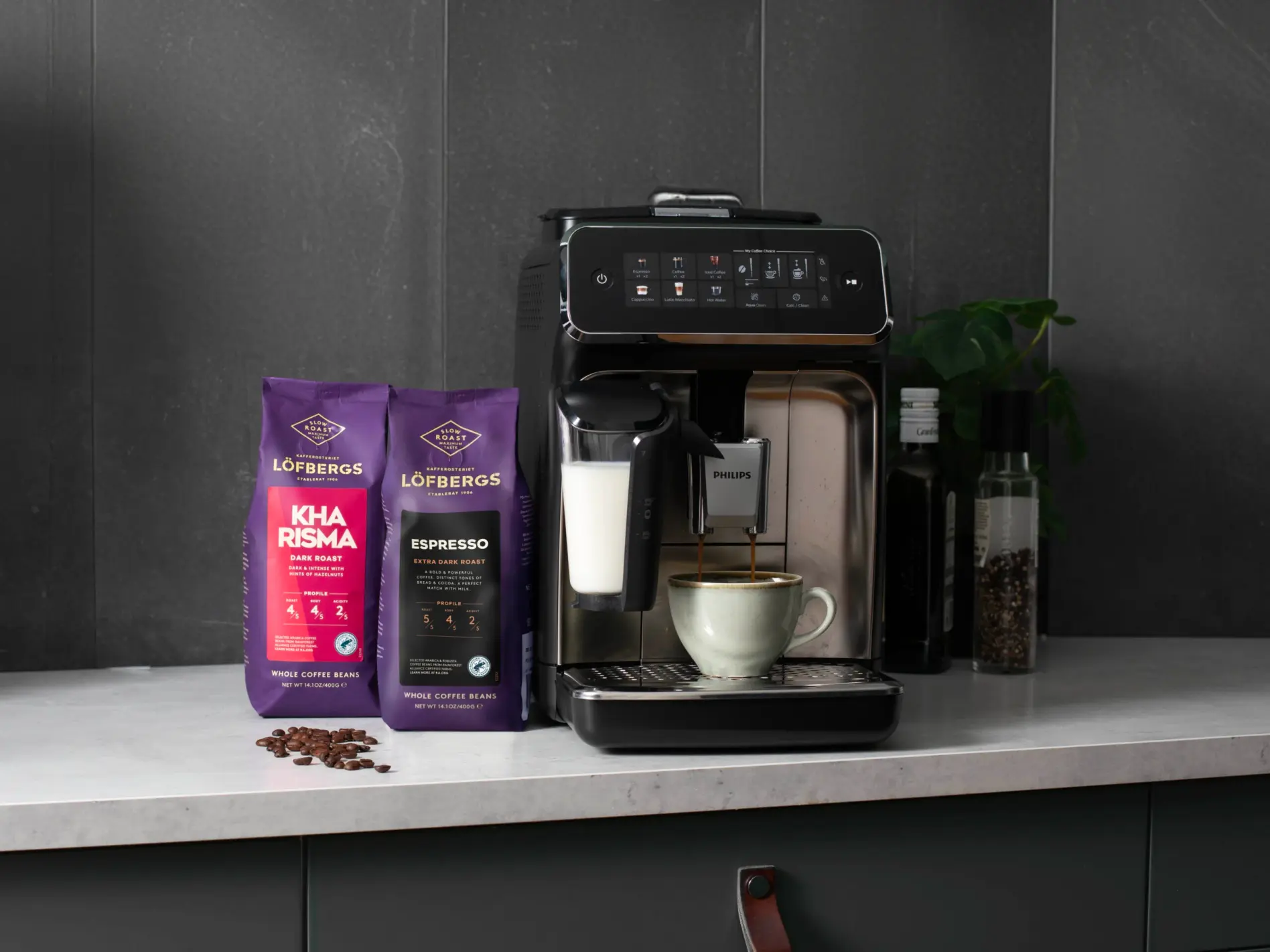 Löfbergs Premium Hela Kaffe­bönor