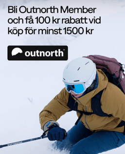 Få 100 kr rabatt vid köp för minst 1 500 kr hos Outnorth