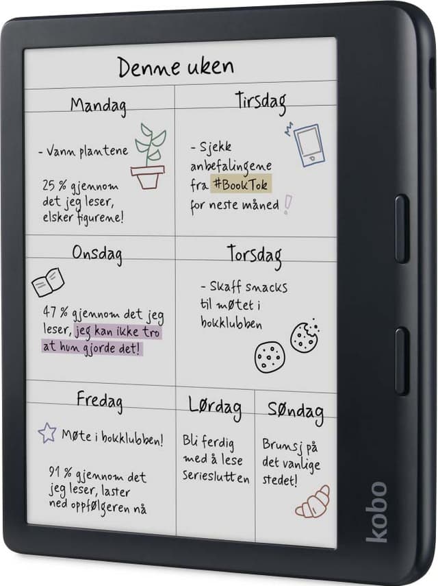 Kobo Libra Colour läsplatta 32GB svart