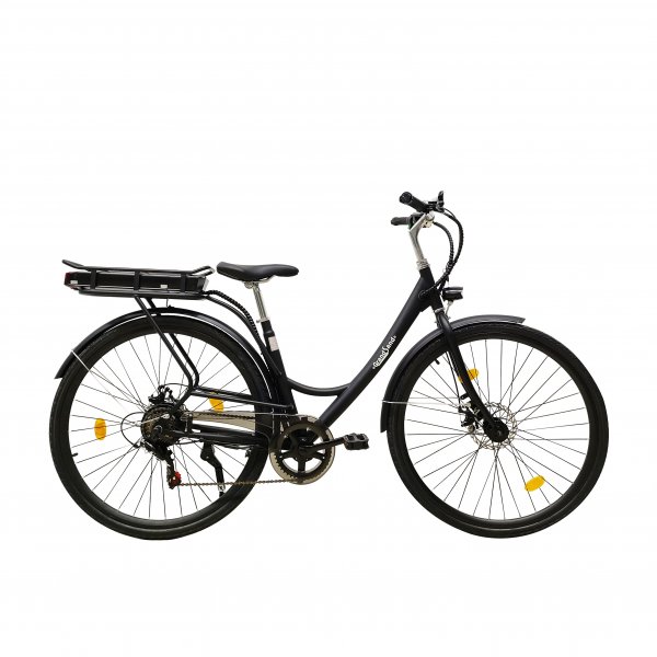 Elcykel Dam Grandsand Svart Kampanjerbjudande