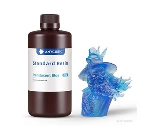 ANYCUBIC Standard Resin 1L Transparent Blue